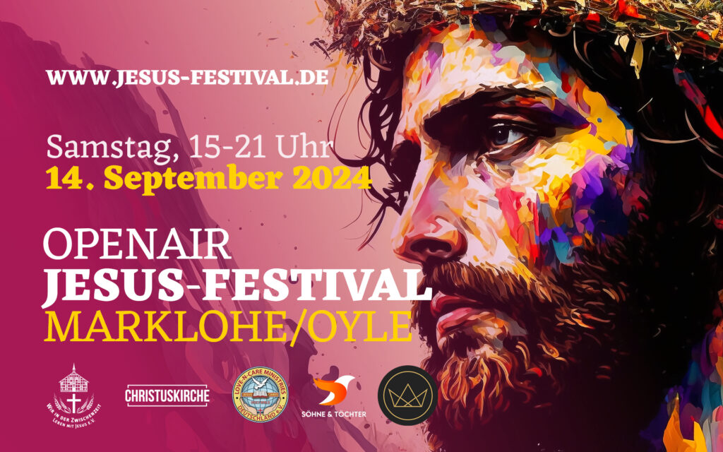 OPENAIR JESUS-FESTIVAL 2024 / Deutschland / Niedersachsen / Bei Nienburg zwischen Bremen und Hannvoer